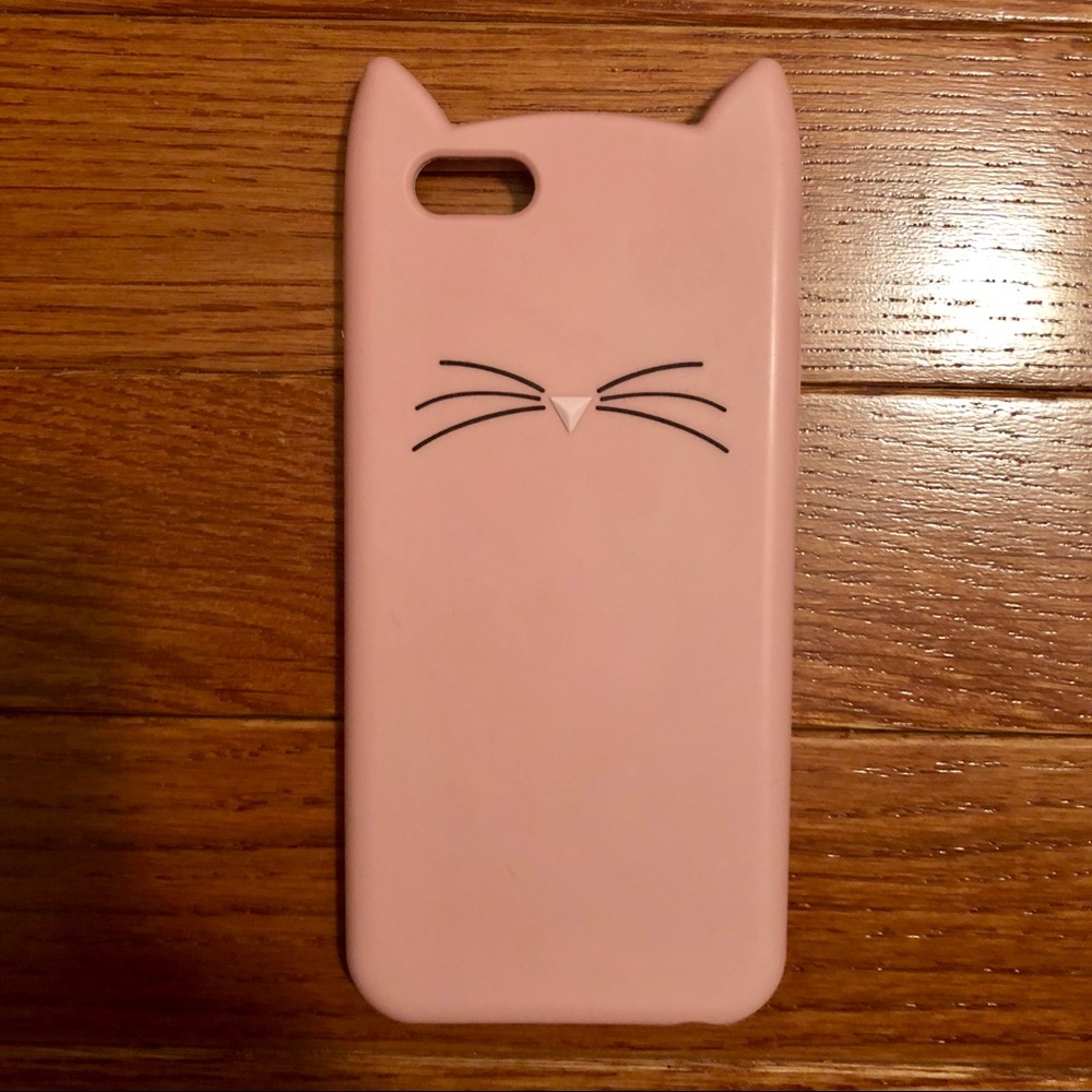 Silicone cat iPhone 6/6s case